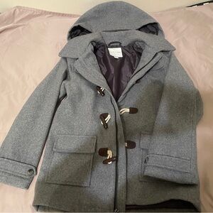 Janie and Jack Gray Kids Pea Coat
